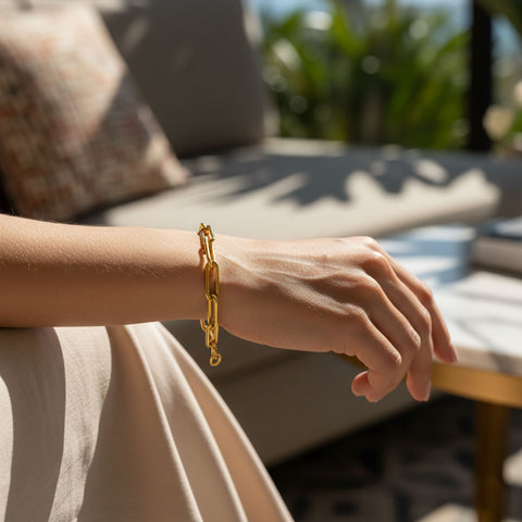 Rory Silver Bangle Bracelet