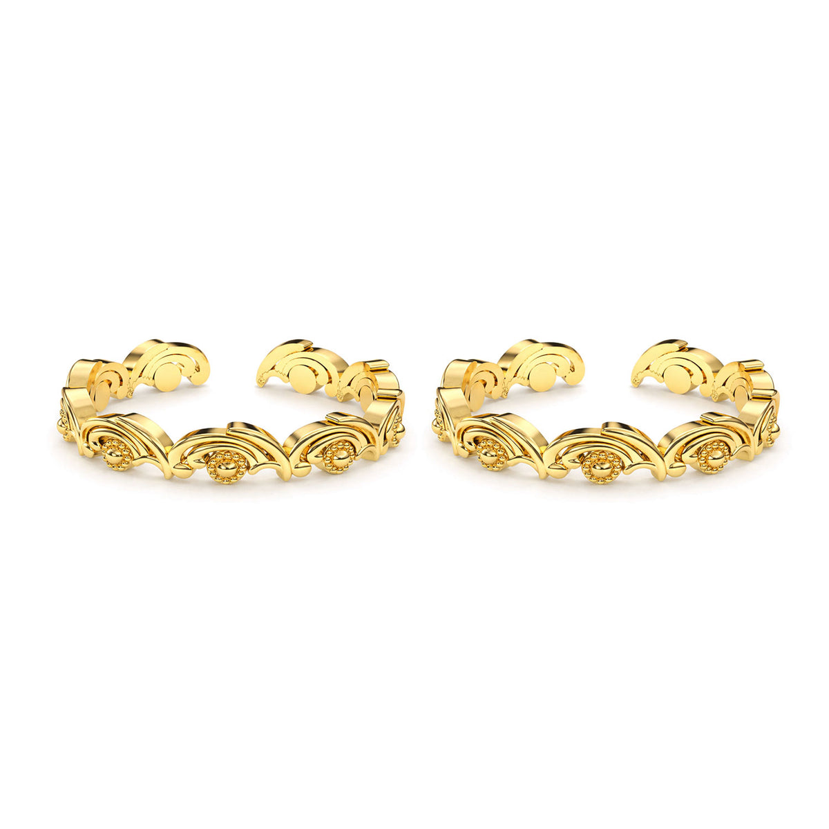 Cyna Silver Toe Ring