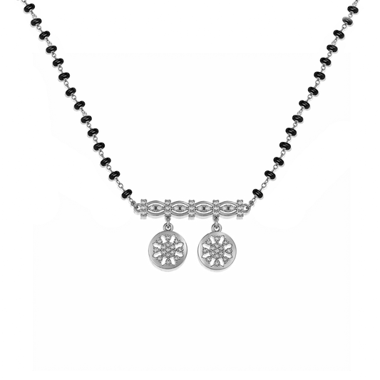 Gaya Silver Mangalsutra