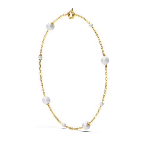 Jiya Silver Pearl Bracelets