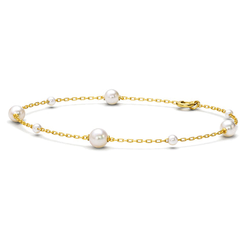 Jiya Silver Pearl Bracelets