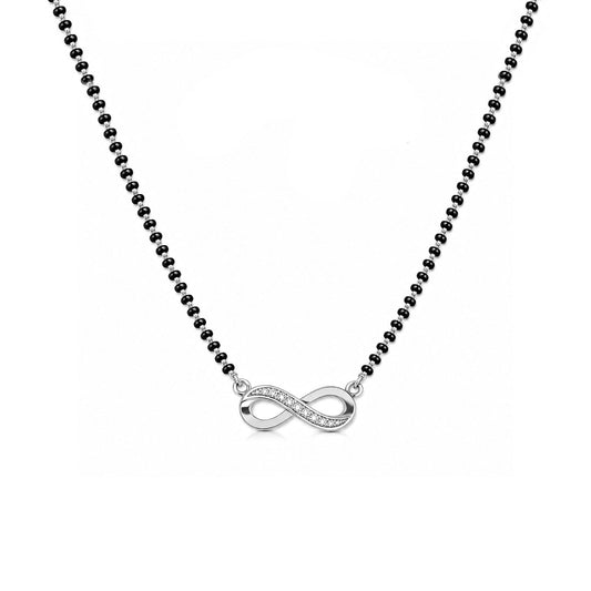 Skye Silver Mangalsutra