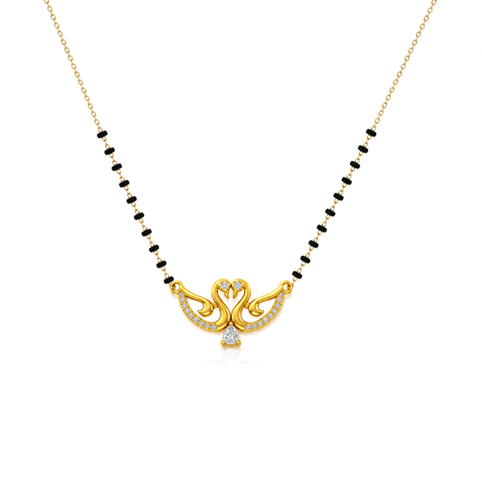 Dira Silver Mangalsutra