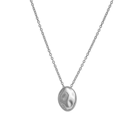 Gia Silver Slider Necklace