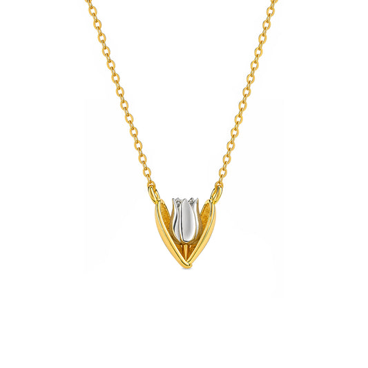 Tova Two Tone Necklace