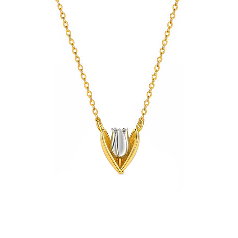 Tova Two Tone Necklace