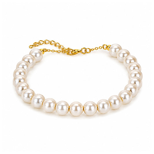 Elin Silver Pearl Bracelets