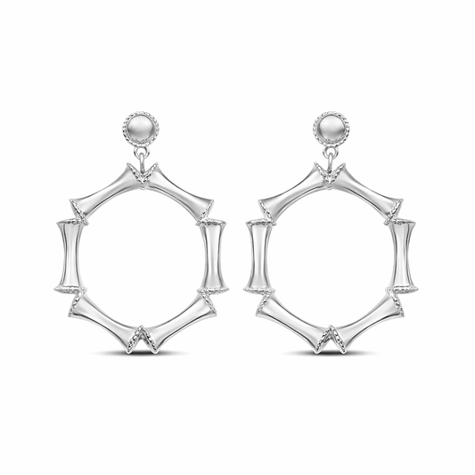 Anya Silver Dangle Earrings