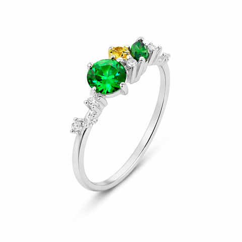 Aria Silver Adjustable Ring