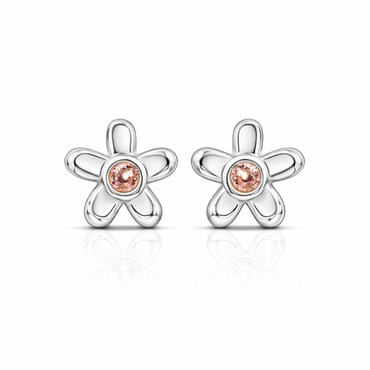 Kate Silver Flower Earrings