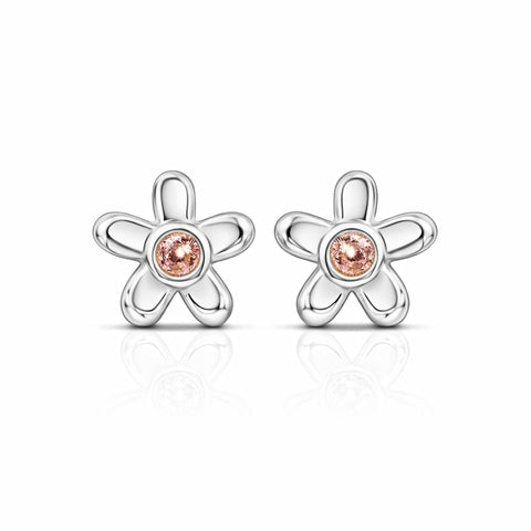 Kate Silver Flower Earrings