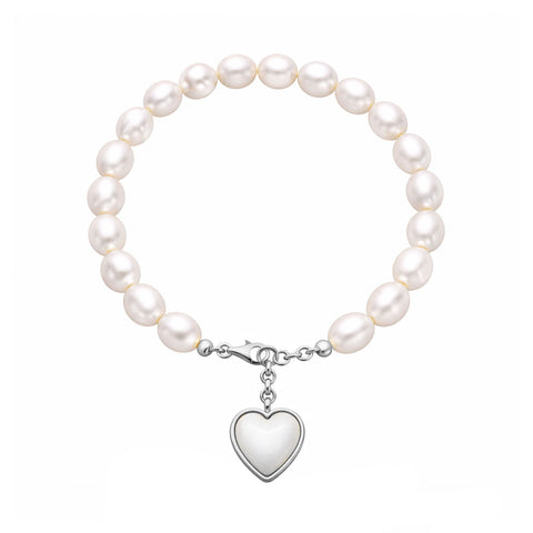Ella Silver Pearl Bracelets