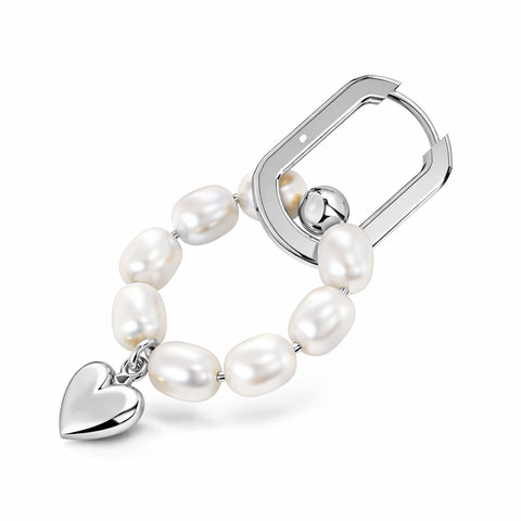 Eli Silver Pearl Earrings