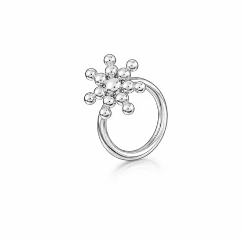 Alra Silver Nose Pin