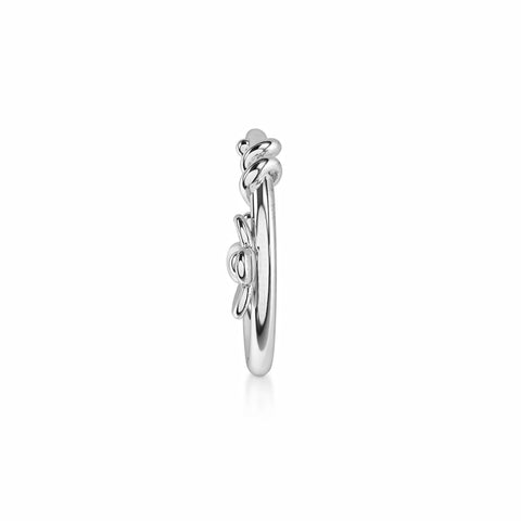 Abda Silver Nose Pin