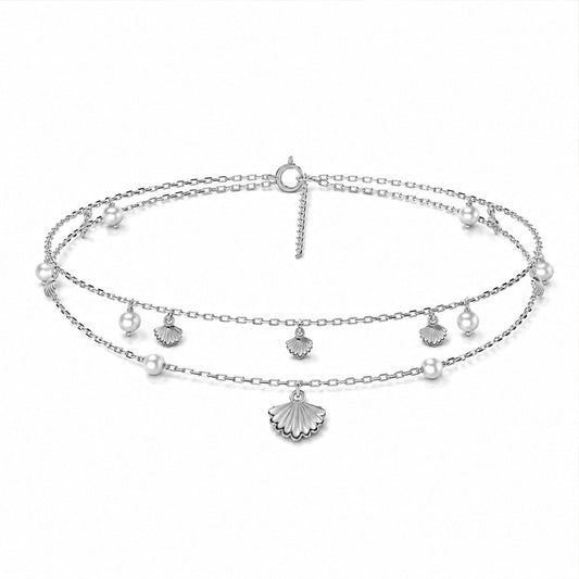 Eova Silver Anklet