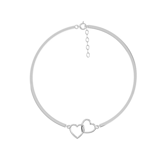 Liza Silver Anklet