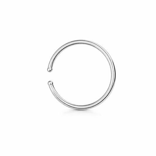 Aemi Silver Nose Pin