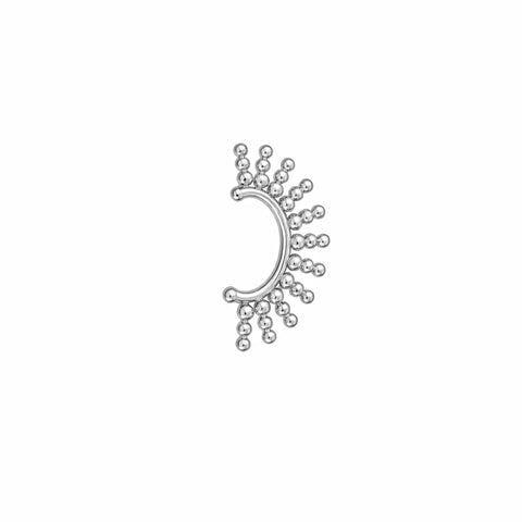 Afia Silver Nose Pin