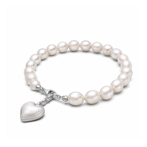 Ella Silver Pearl Bracelets