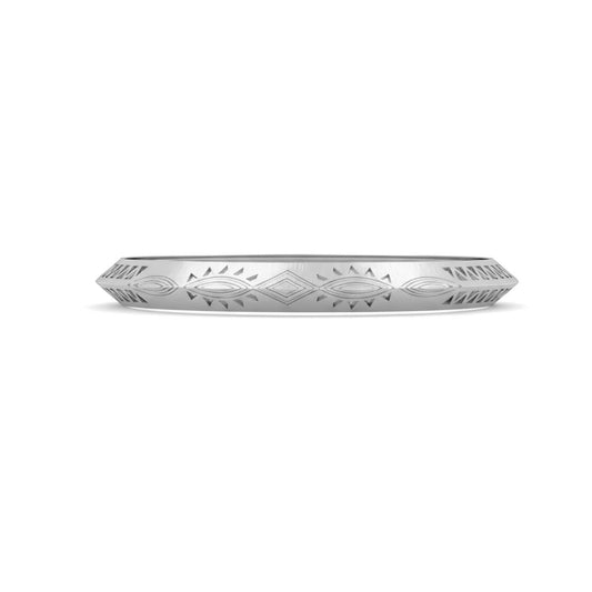 Paul Silver Bangle Bracelet