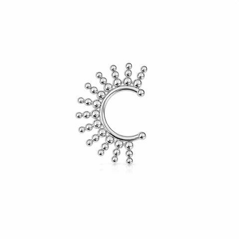 Afia Silver Nose Pin
