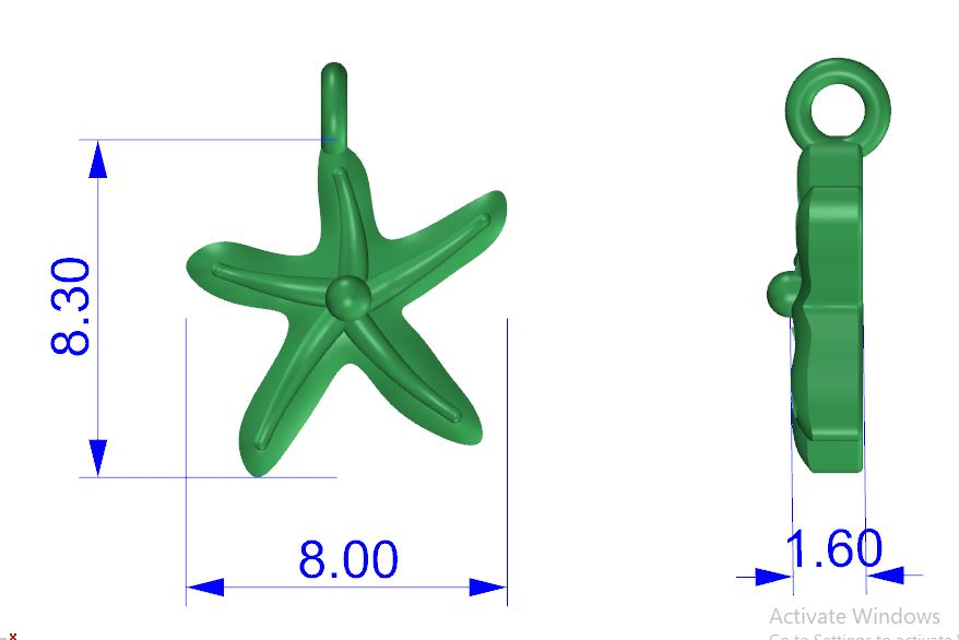 June Sterling Silver Star Necklace