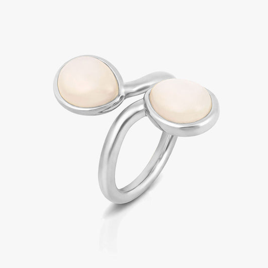 Kyra Silver Adjustable Ring