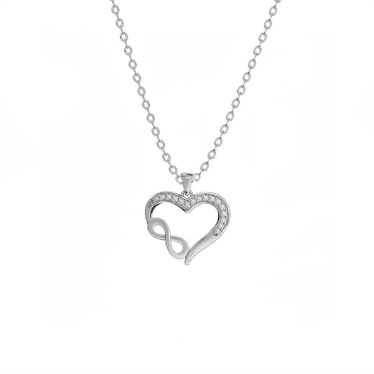 Uvia Silver  Necklace