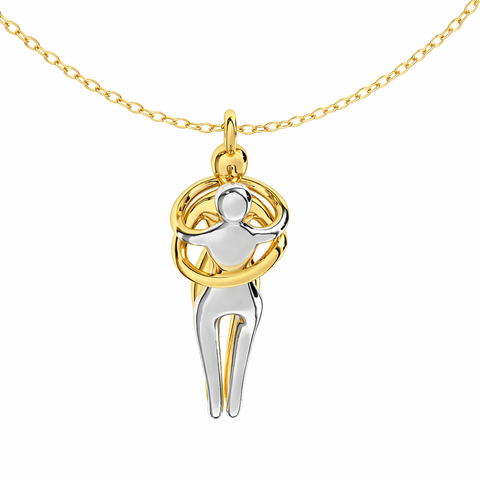 Nala Two Tone  Necklace