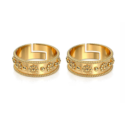 Eyra Silver Toe Ring