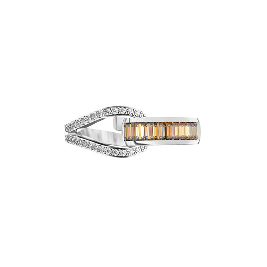 Kira Silver Adjustable Ring
