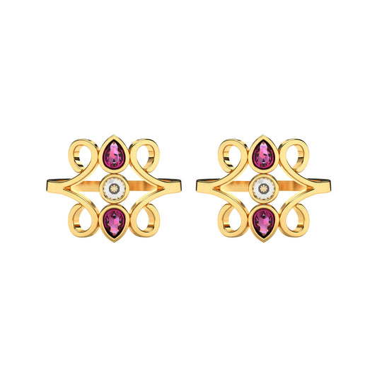 Gyra Silver Toe Ring