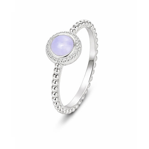 Lily Silver Adjustable Ring