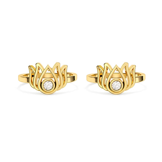 Aeni Silver Toe Ring