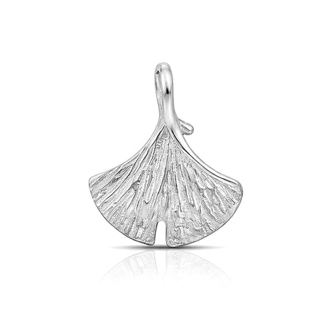 Ella Silver Texture Pendant