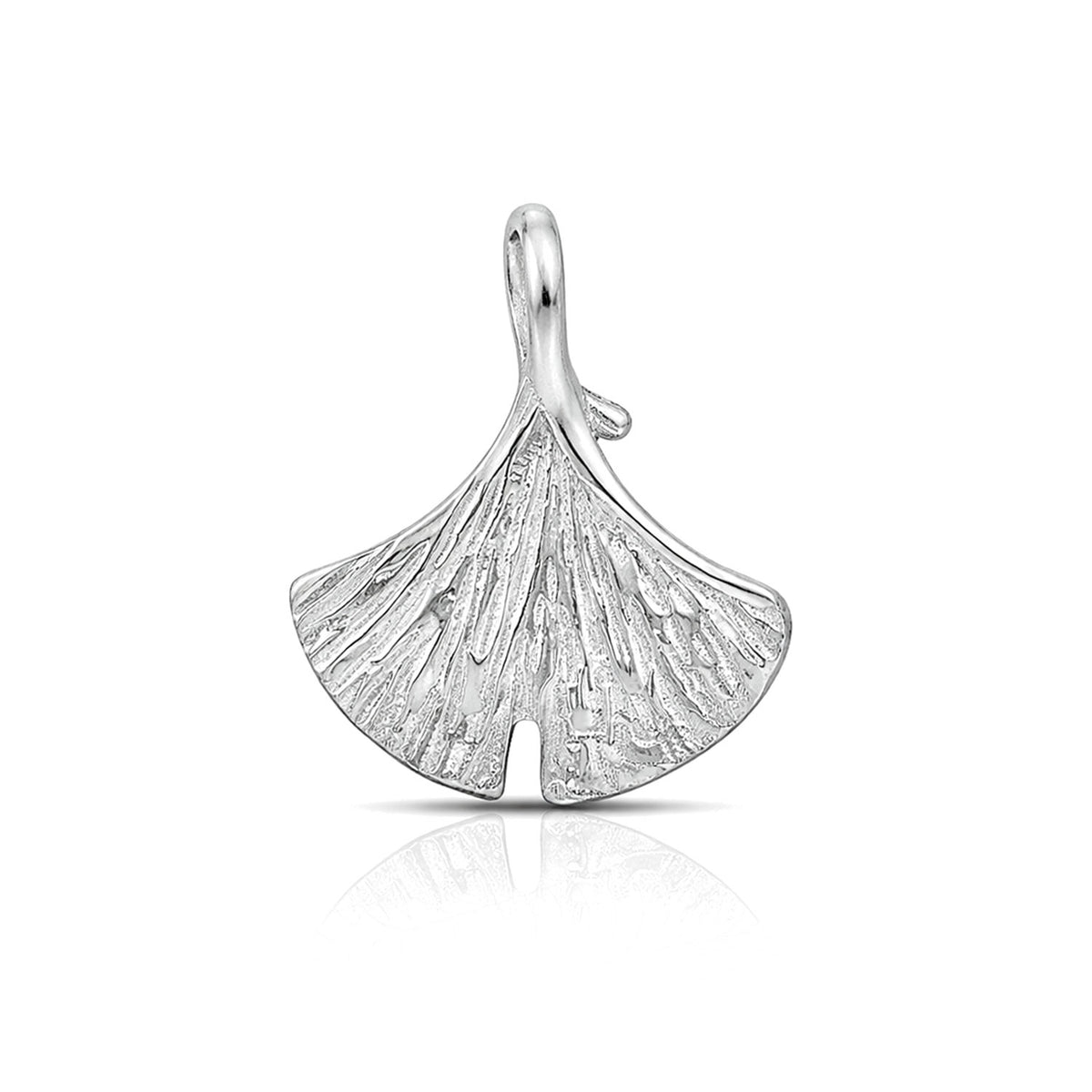 Ella Silver Texture Pendant