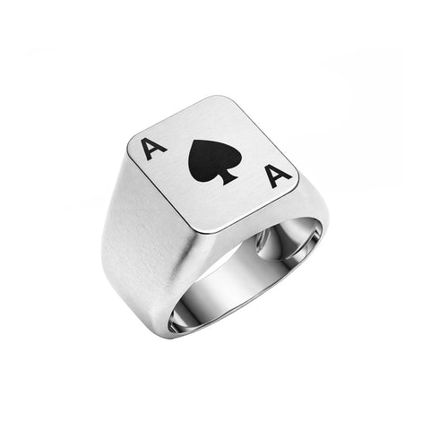 Joel Silver Ace Adjustable Ring