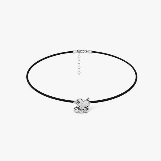 Qora Silver Bird Anklet