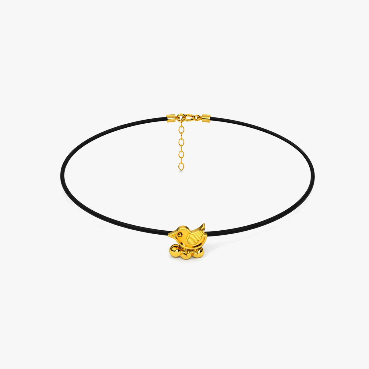 Qora Silver Bird Anklet