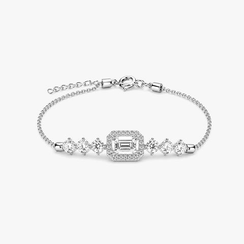 Aris Silver Zirconia Bracelets