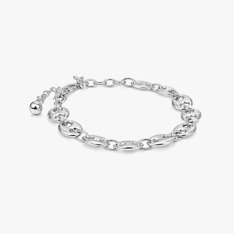 Luna Silver Link Bracelets