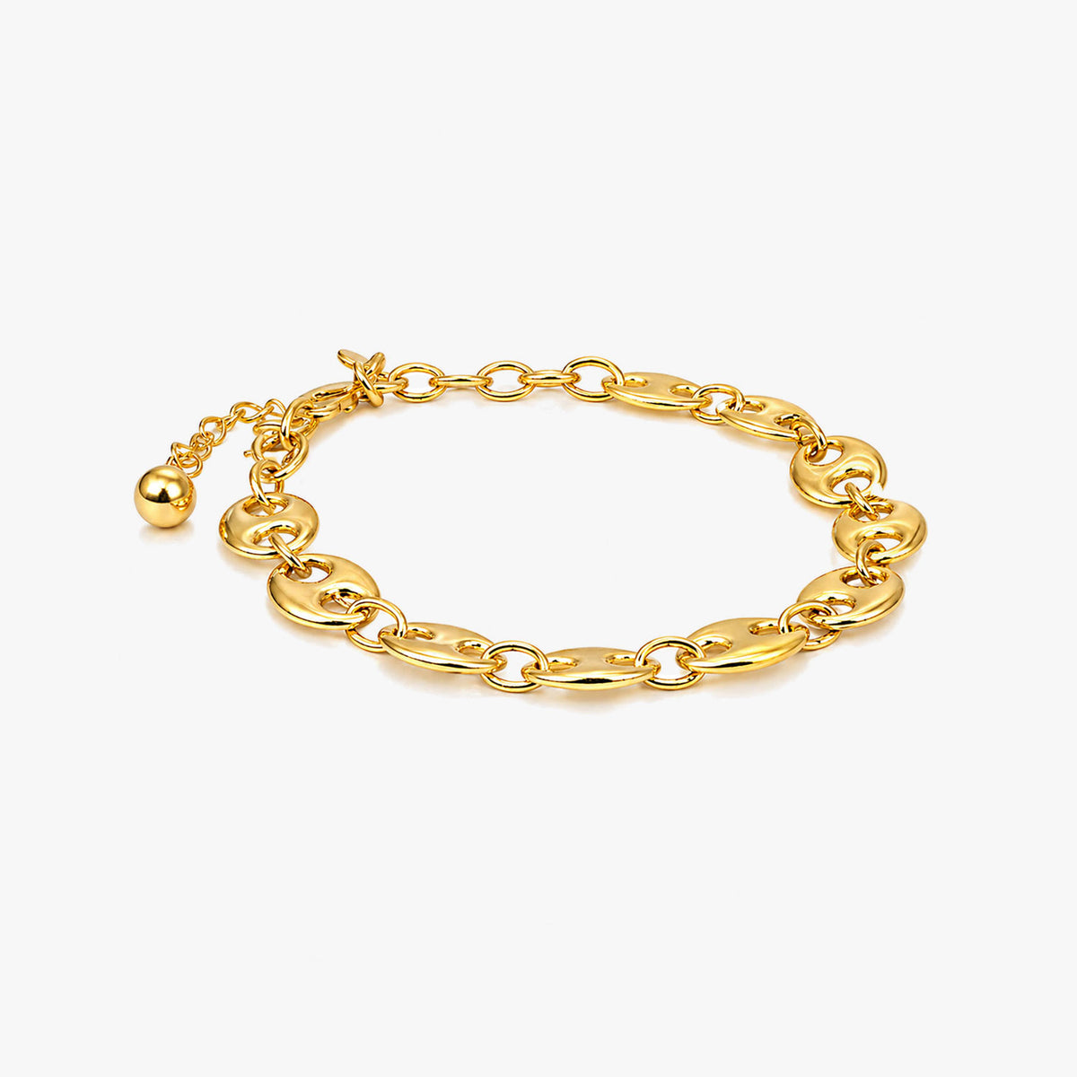 Luna Silver Link Bracelets
