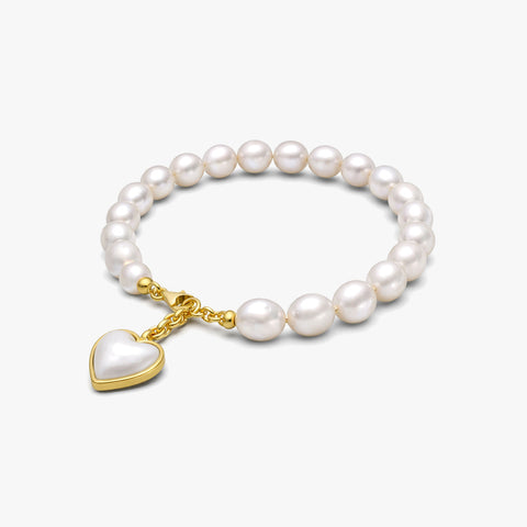 Ella Silver Pearl Bracelets
