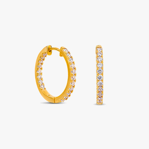 Iris Silver Zirconia Earrings