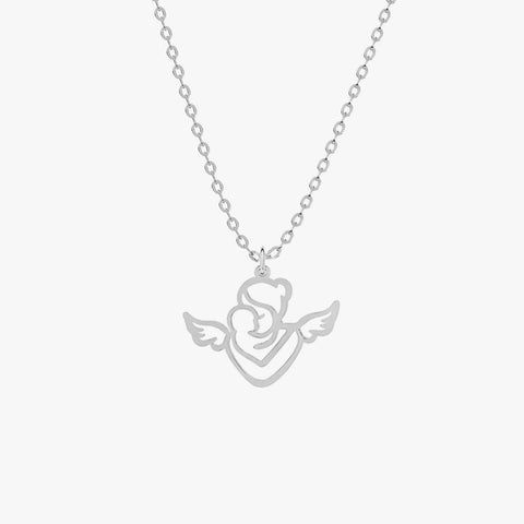 Eavi Silver  Necklace