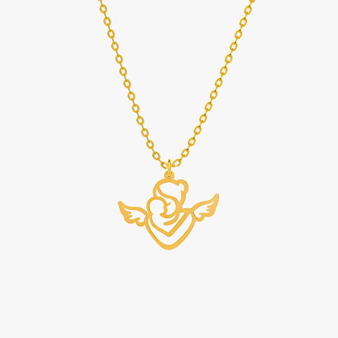 Eavi Silver  Necklace
