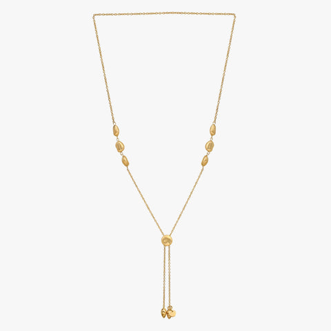 Cora Silver Slider Necklace