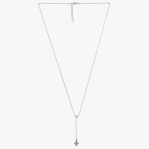 Lio Silver Zirconia Necklace