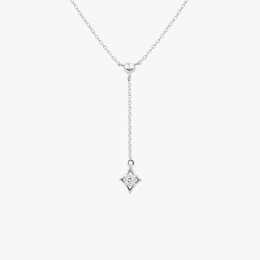 Lio Silver Zirconia Necklace